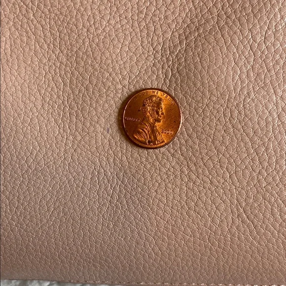 Vince Camuto Cameo Rose Leather Shoulder Bag with Gold Hardware - Picture 11 of 14